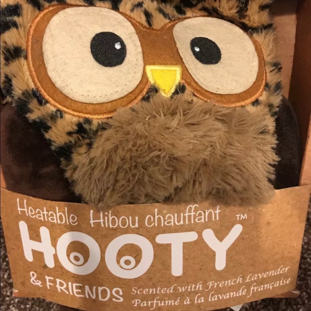 heatable hibou chauffabt hooty and friends